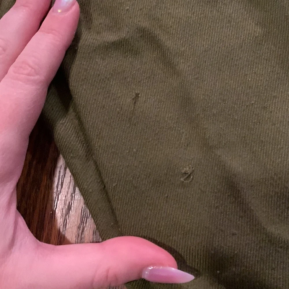 DIXXON Army Green Button Down Flannel - Picture 6 of 7